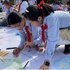“碳达峰”“碳中和”……这场在园博园启幕的活动中，这群孩子用画笔描绘地球家园