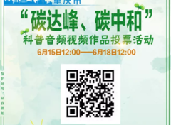 请为你喜欢的科普作品投票！重庆市“碳达峰、碳中和”科普音频视频作品投票活动，火热进行时！
