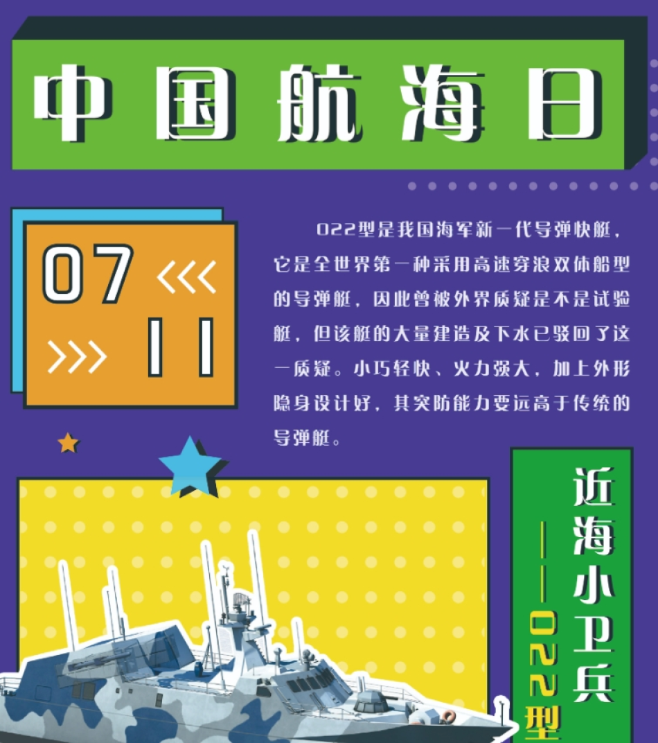 【科普中国】中国航海日主题挂图——中华战舰博览